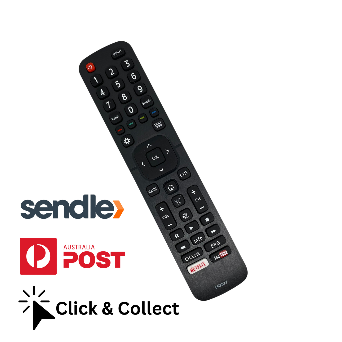 Hisense 32R4 Remote (EN2B27)
