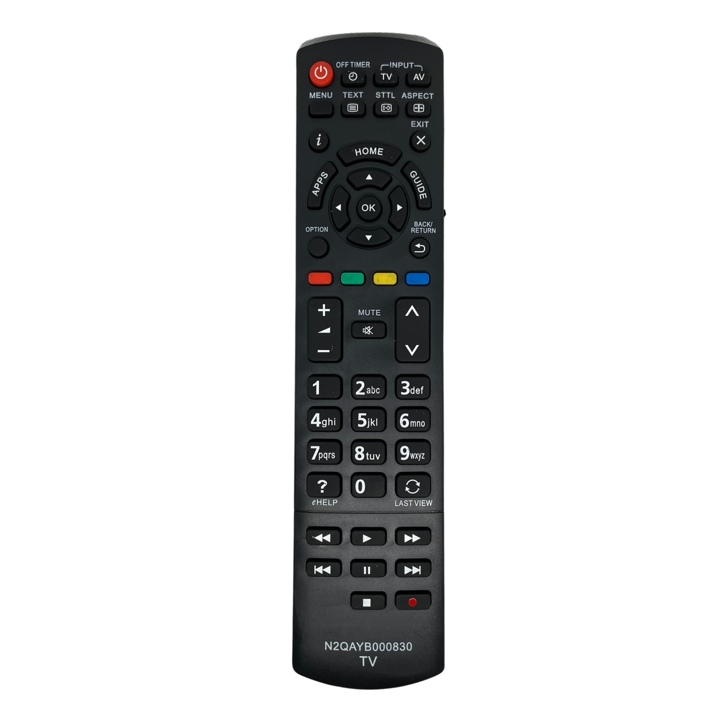Panasonic TX-50AS520E Remote (N2QAYB000830)
