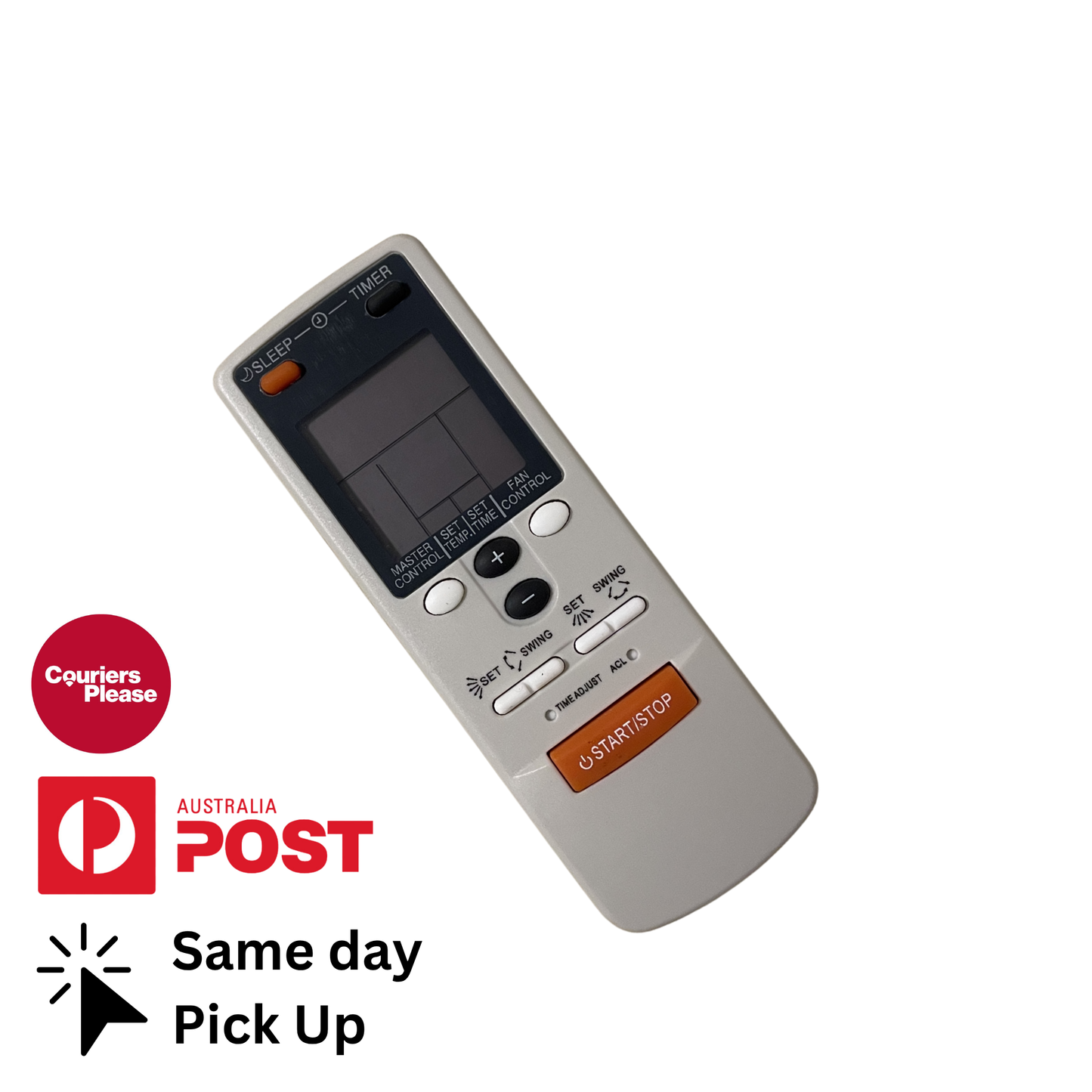 Fujitsu AST24RGB Air Conditioner Remote (AR-JW2) Generic Aftermarket air conditioner remote