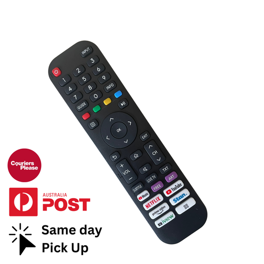 Hisense EN2Q30H TV remote control - replacement for Hisense 100L9G
