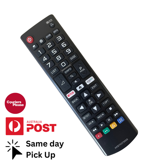 LG AKB75375608 TV remote control - replacement for LG 43UK64