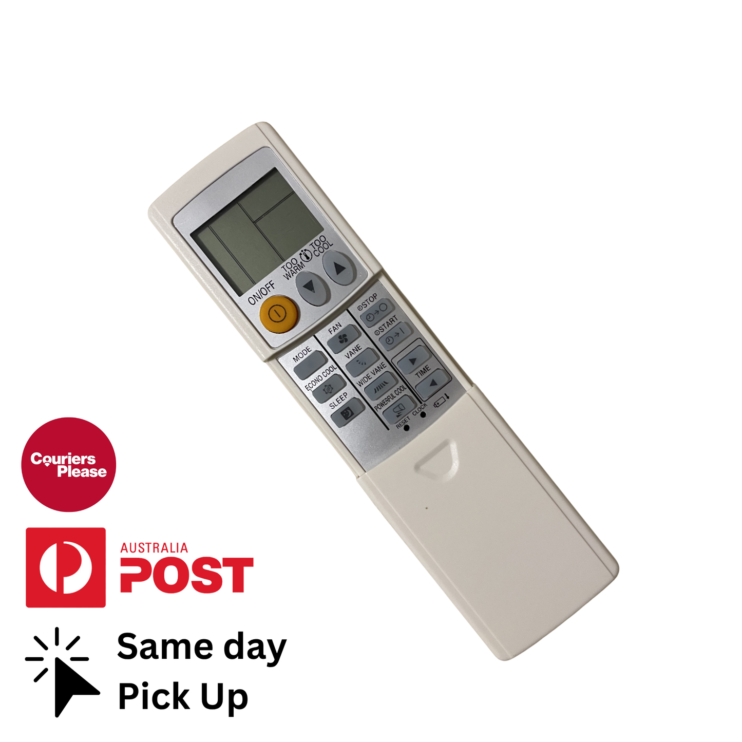 KD06ES replacement remote control for Generic Aftermarket air conditioner